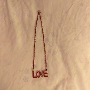 A love necklace